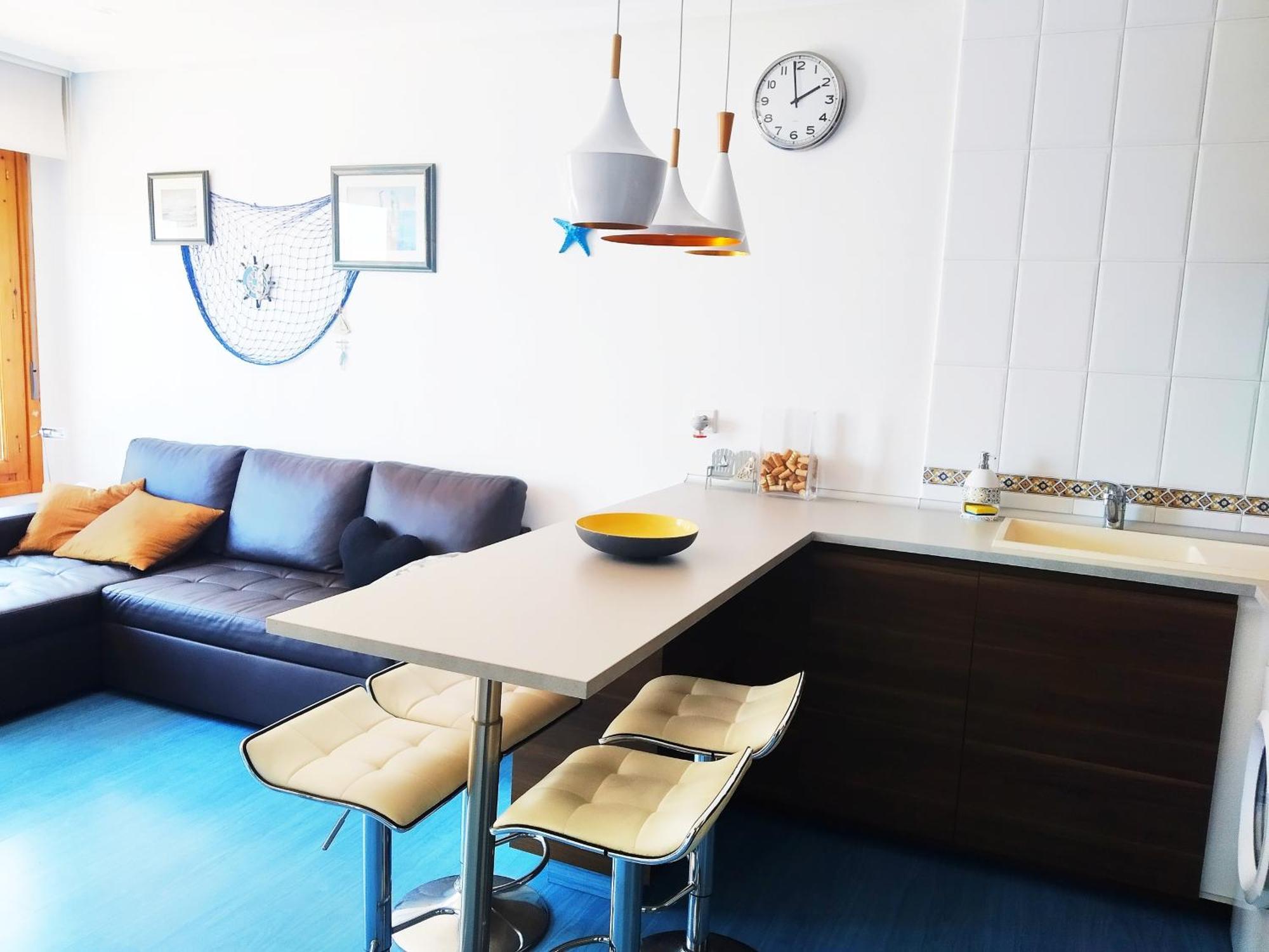 Ferienwohnung El Rincon Del Cucu, Con Terraza Luanco Exterior foto